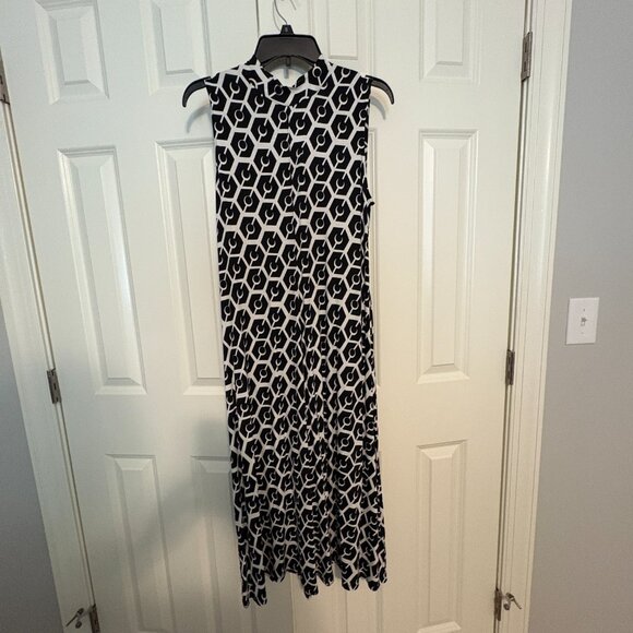 NWT Boden Geometric Pattern Jersey Dress, sz 10 - Picture 3 of 4
